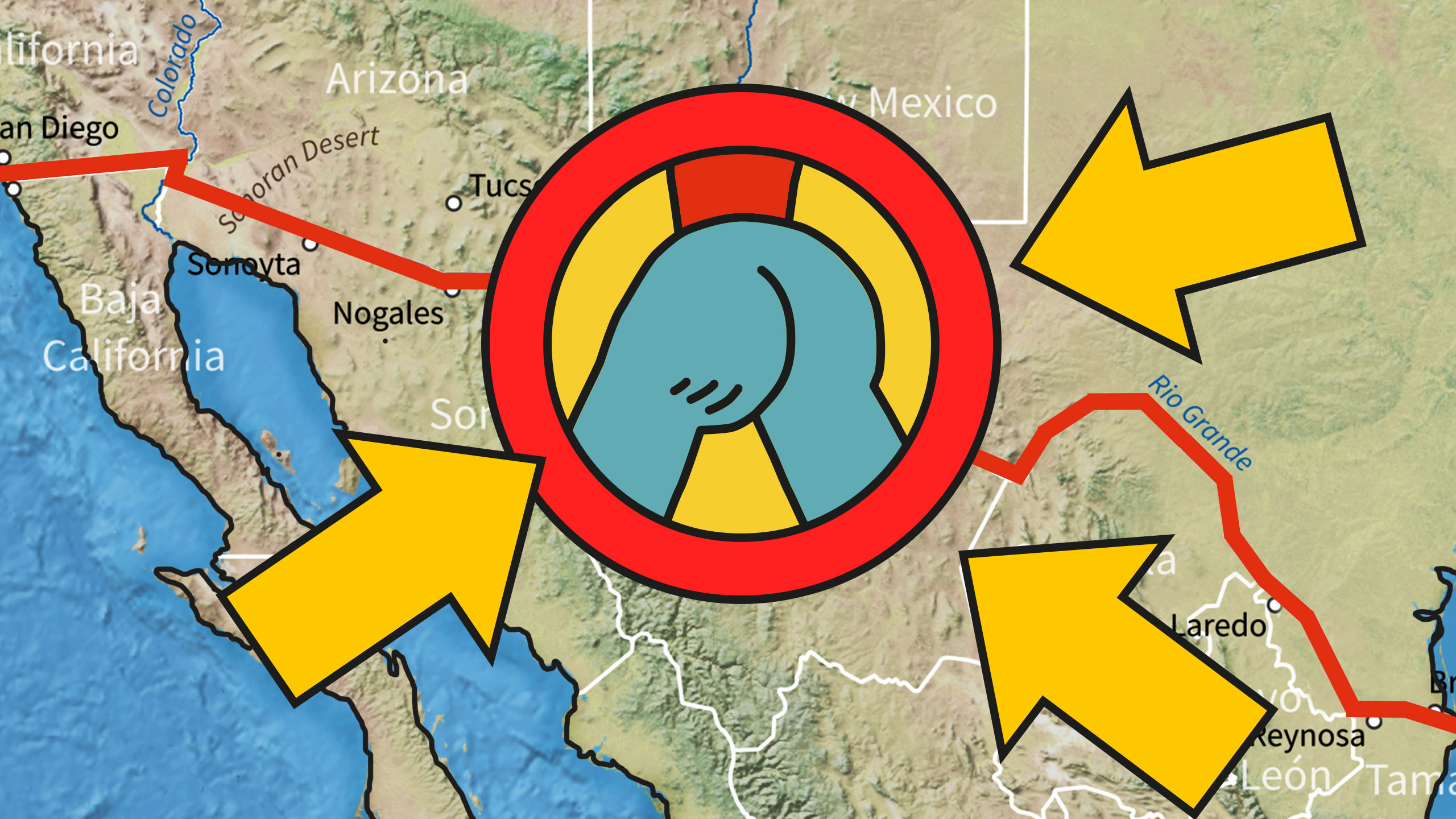 Tal vez las fronteras estan todas mal