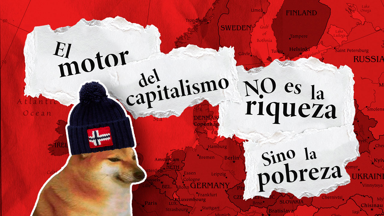 El motor del capitalismo no es la riqueza